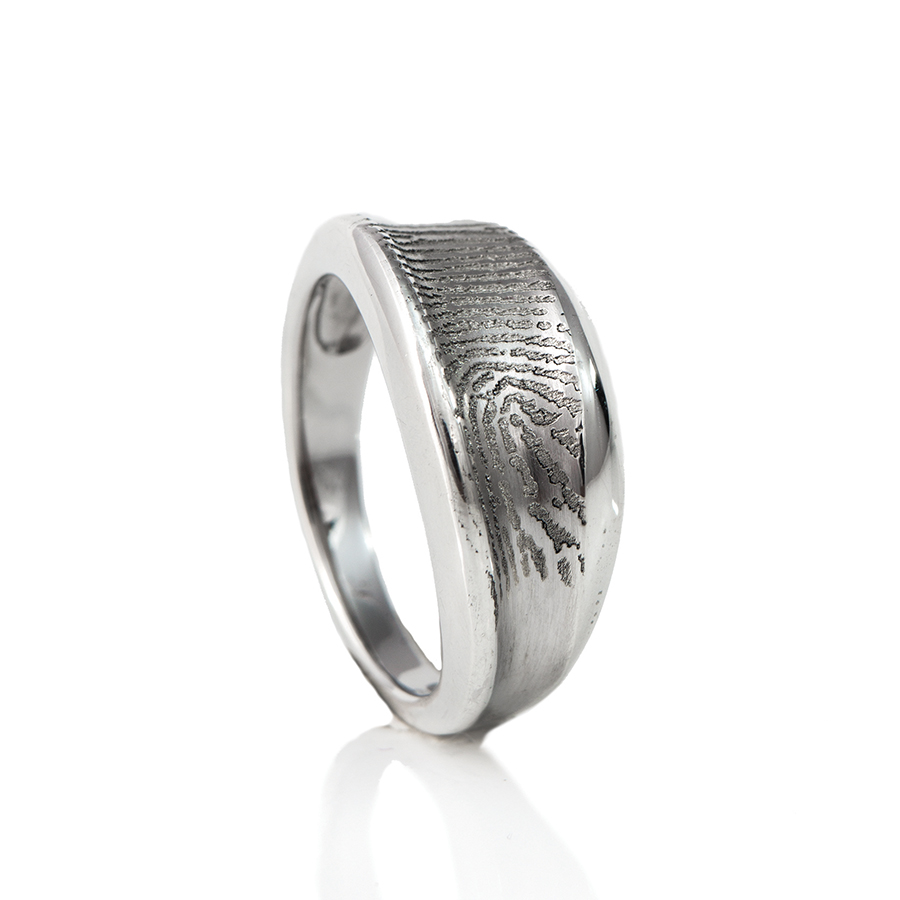 0138-00 Design vingerafdruk ring
