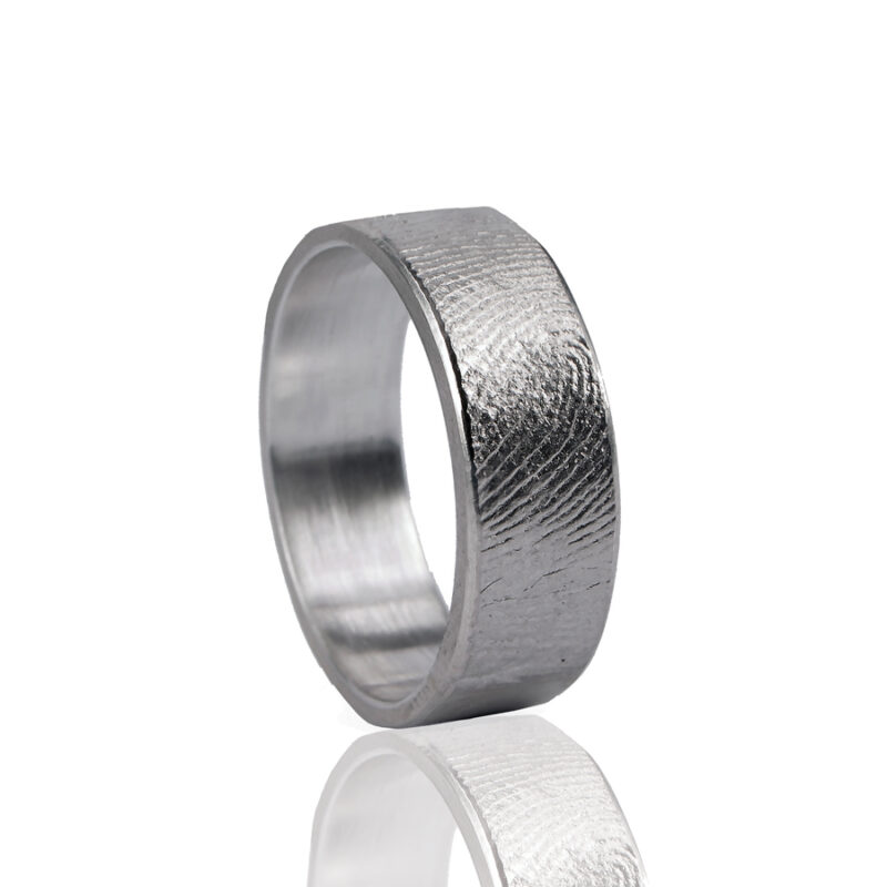 0101-00 Vingerafdruk ring