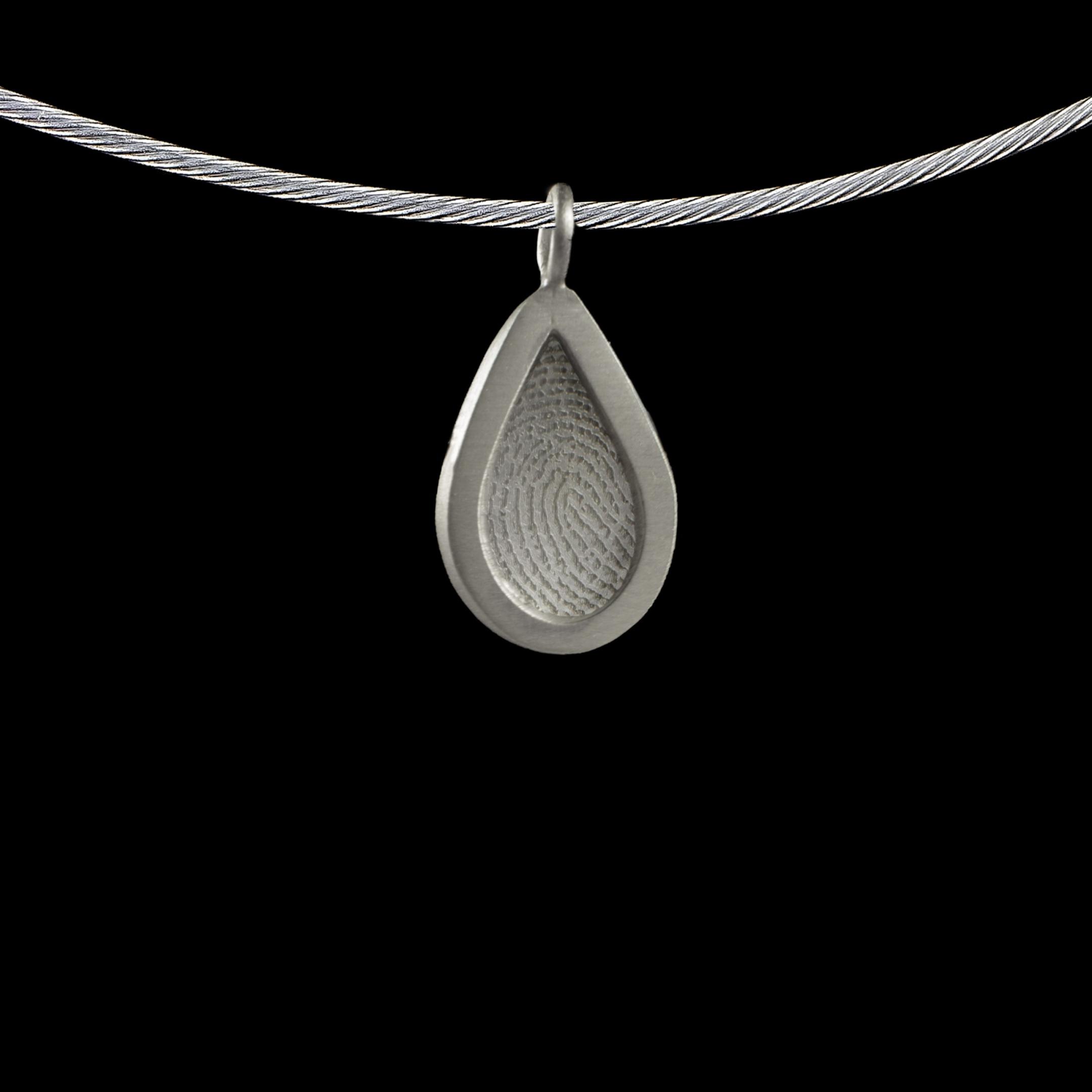 HA-N114-G00 Druppel vingerafdruk hanger