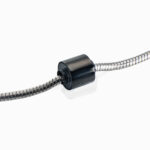 warte edelstalen askraal met schroefdop, passend op Pandora en Trollbeads armbanden.