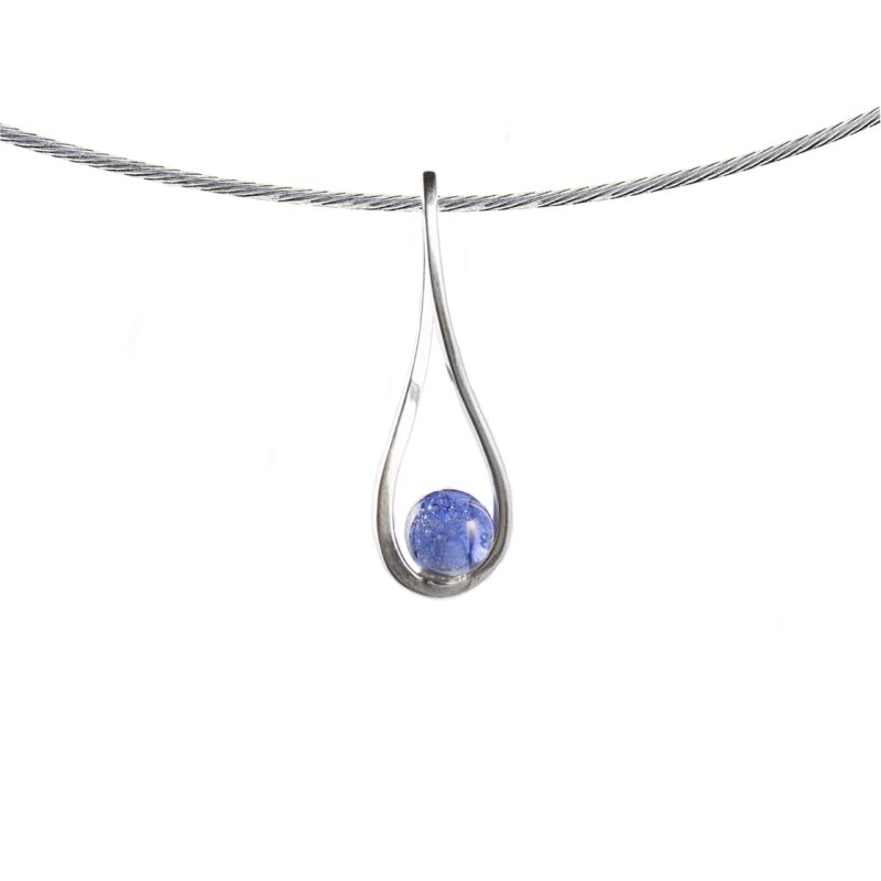 HG-C264-G00 Design hanger met glazen as bol