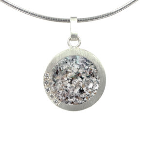 HO-C256-G05 Ronde hanger met 5 stenen
