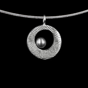 bijzondre vingerafdruk hanger