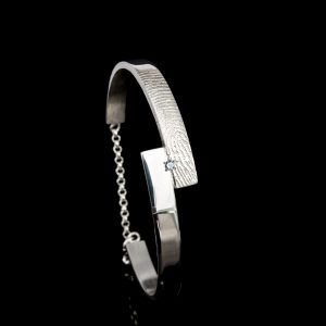 AA-D040-G01 Armband met afdruk en steen