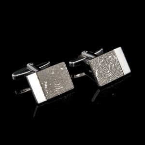 OA-D028-G00 Rechthoekige manchetknoop