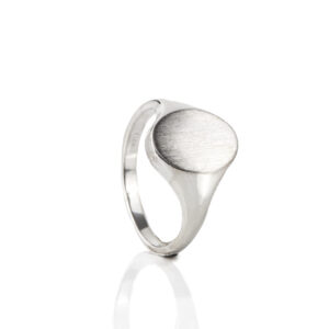 RD-O035-G00 Ovale zegelring met gesloten askamer