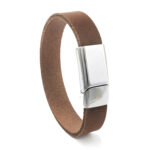 leren armband met askamer