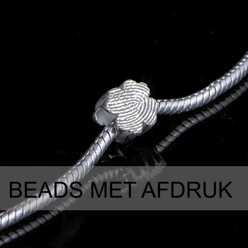 Beads met afdruk